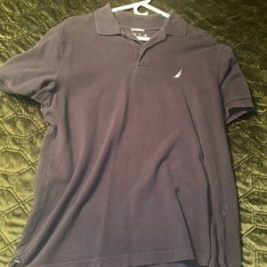 Navy blue nautica polo